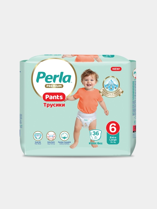 PERLA PR PANTS AVANTAJ №6 EXTRA LARGE taglik-trusiklari, 36 dona - 