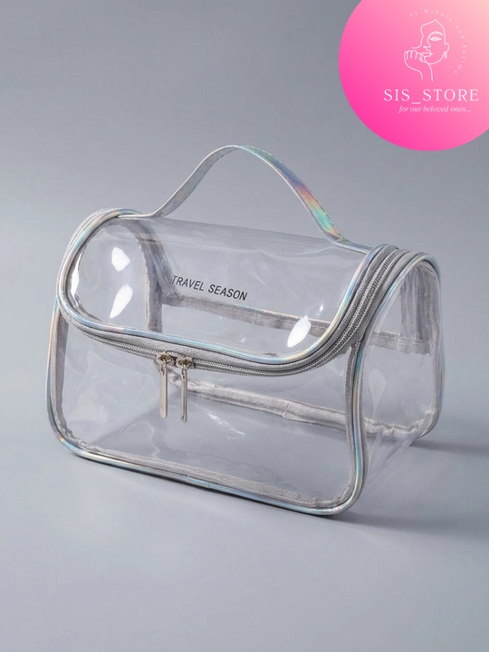 Shaffof sayohat kosmetik sumkasi - 