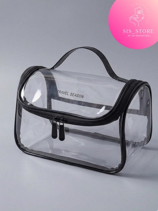 Shaffof sayohat kosmetik sumkasi - 