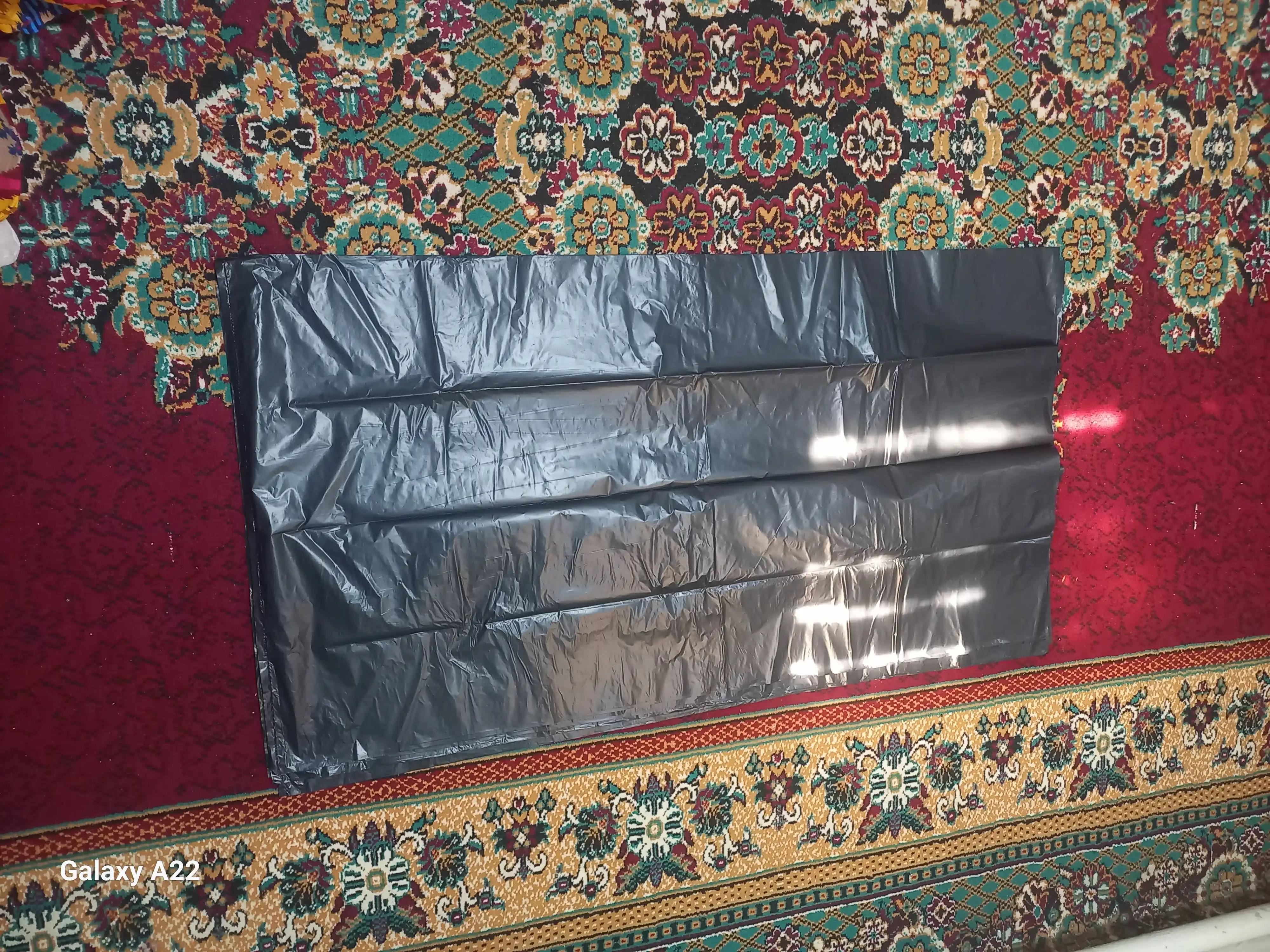 Qalin axlat qoplar, o'lchami 90*110 sm, 7 dona musor paket