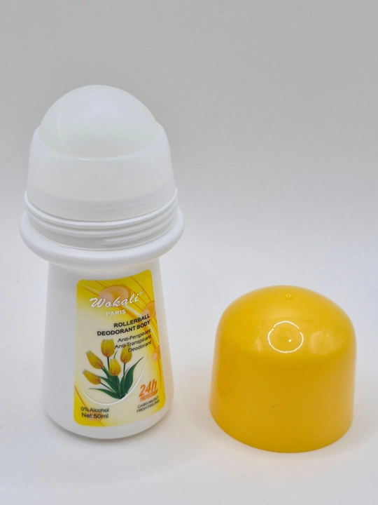 Rolikli Wokali Paris rollerball deodorant body gul ifori, 24 soat himoya, 50 ml
