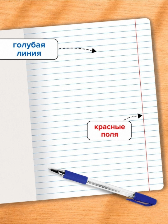Тетрадь в линейку, тетрадь для письма, 12 листов, набор из 10 штук, школьная тетрадь