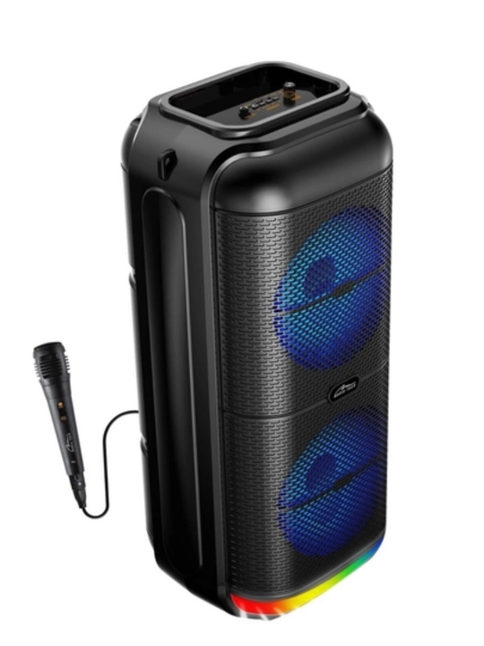 3000W Premium Bluetooth Karaoke Kolonkasi, RGB LED, Mikrofon va USB/TF Qo‘llab-quvvatlash