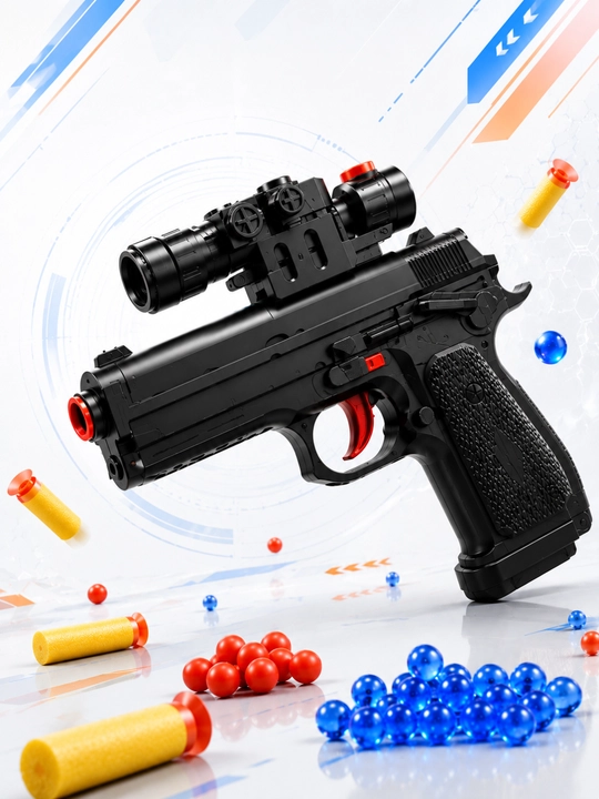 Orbizli o'yinchoq to'pponchasi, gel blaster o'qli, xavfsiz sport to'pponchasi - 