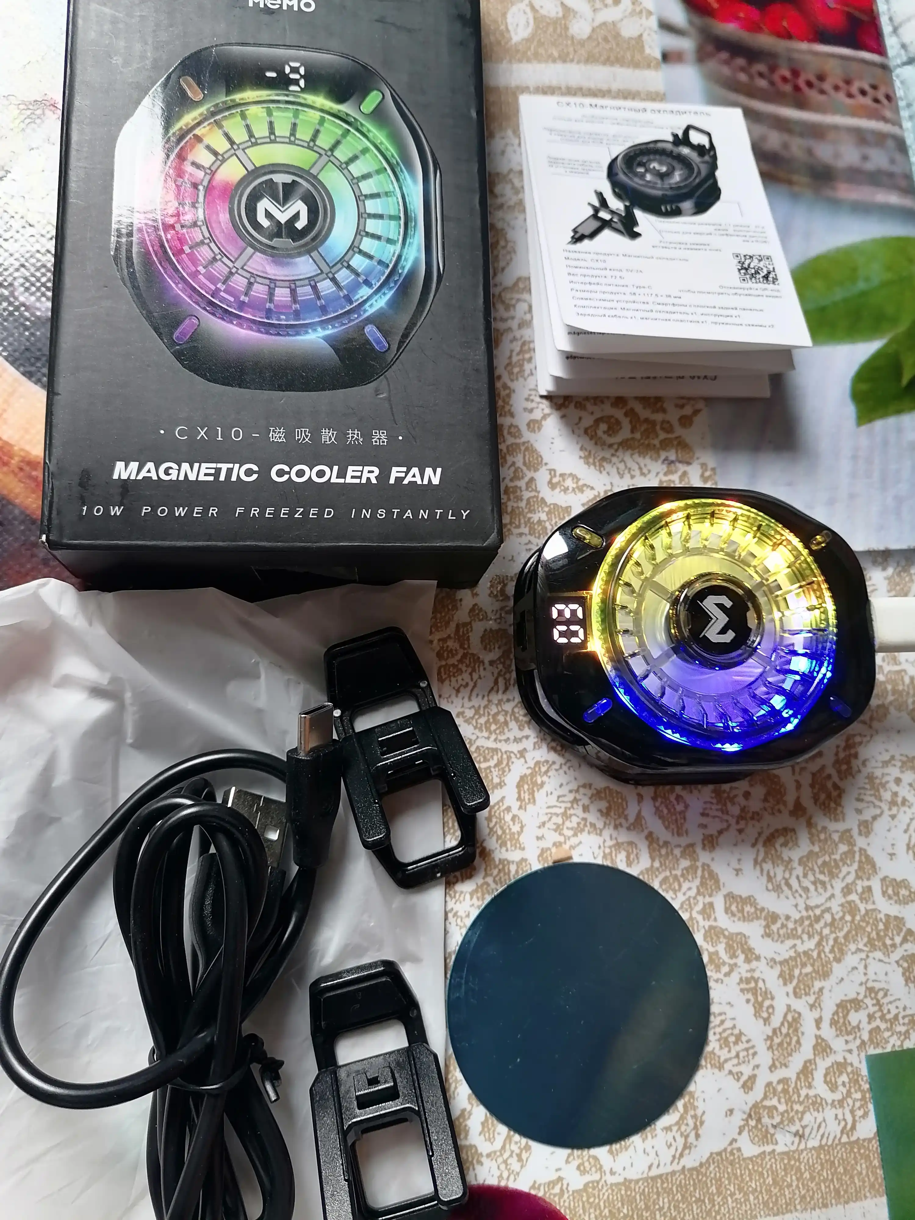 SL17 va CX07 smartfonlari uchun kuler, PUBG, WOT, COD o‘yinlari uchun