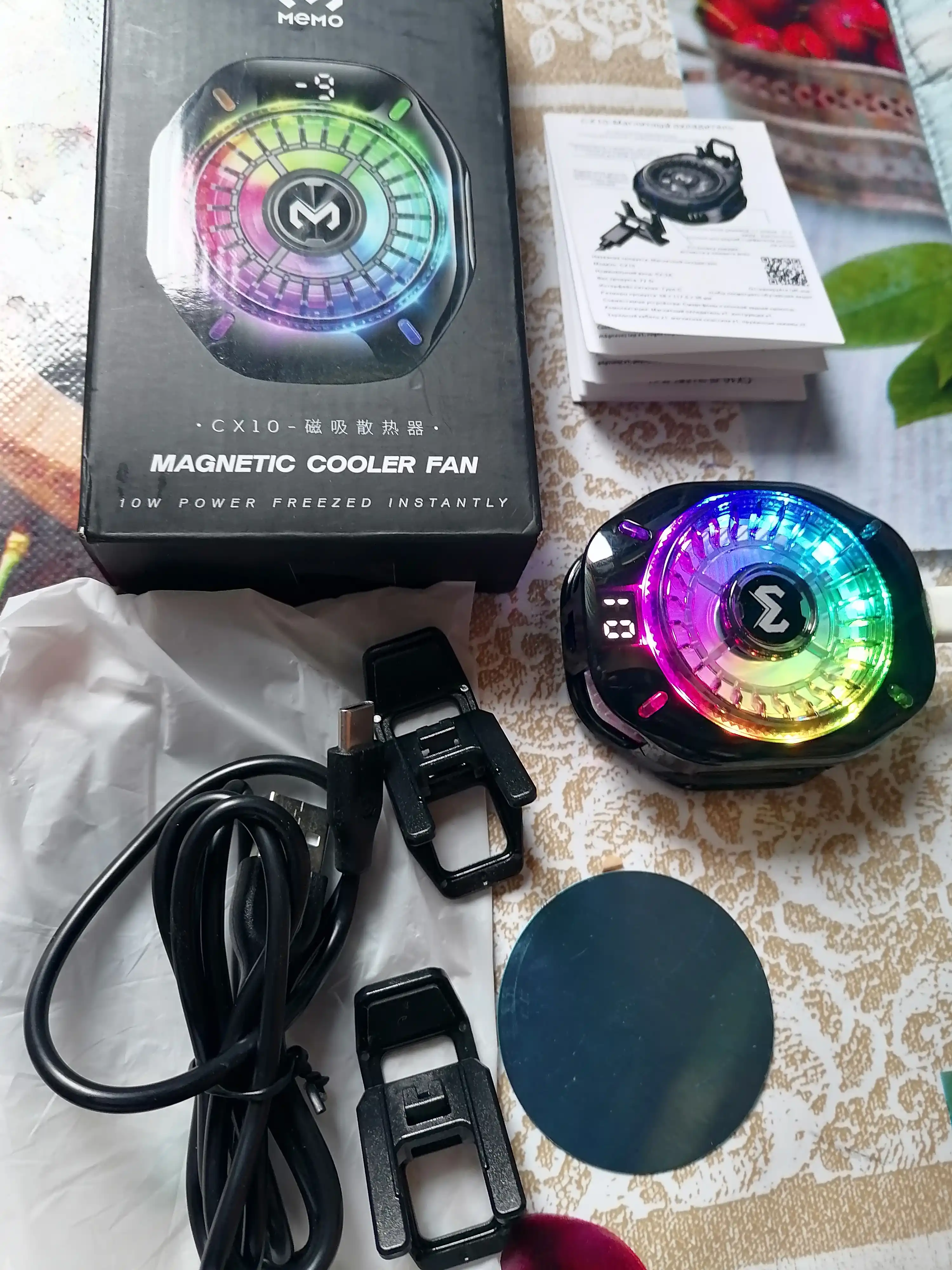 SL17 va CX07 smartfonlari uchun kuler, PUBG, WOT, COD o‘yinlari uchun