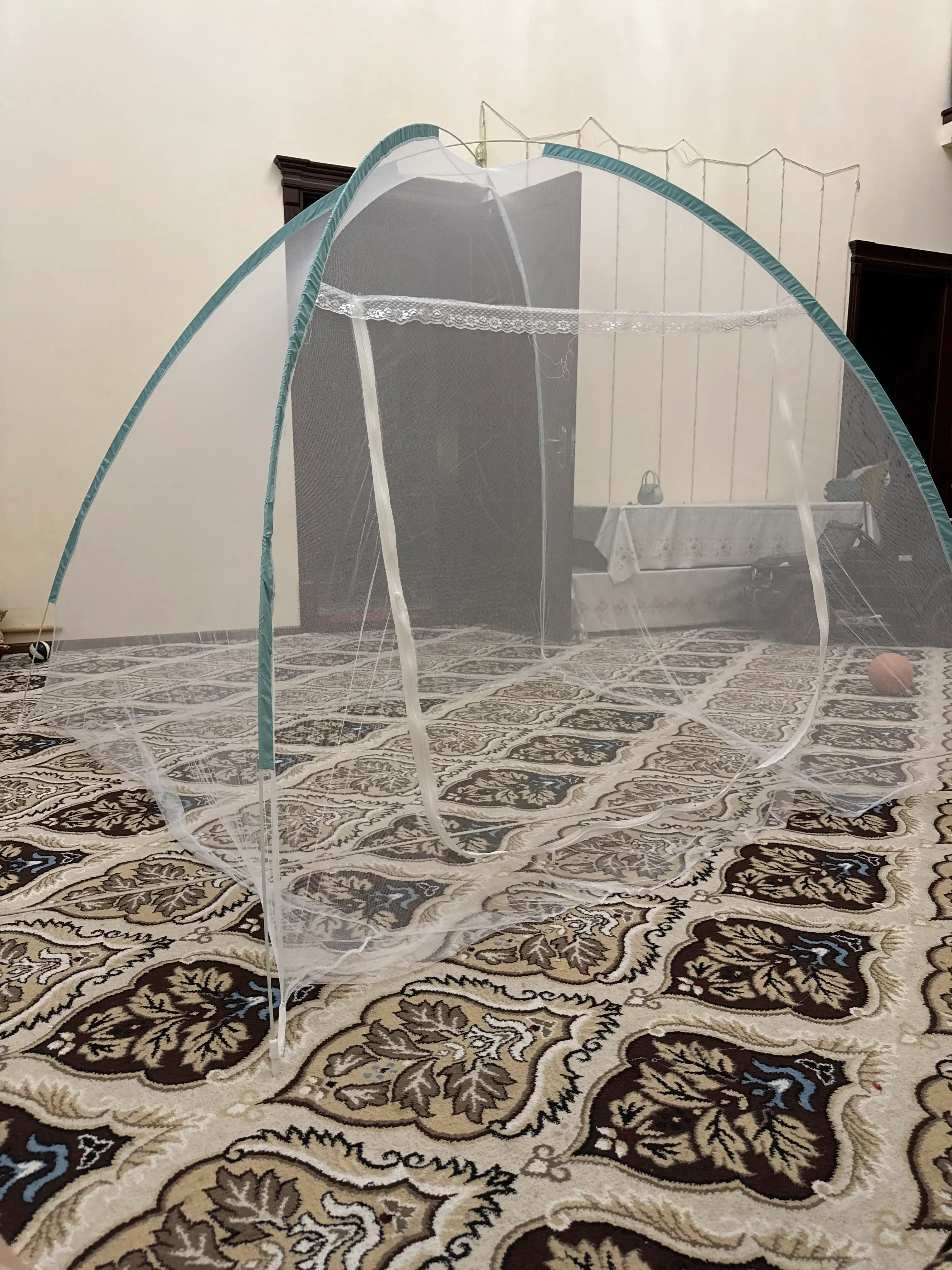 Chivinlarga qarshi to'r, pashshaxona, 240 sm ga 240 sm