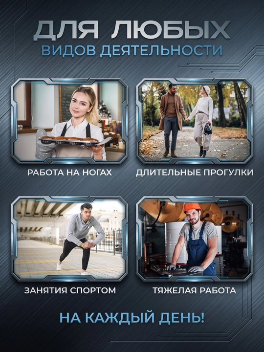 Стельки для обуви ортопедические