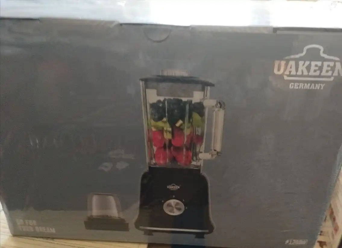UAKEEN Professional stansionar blenderi va kofe maydalagich, 1200 Vt, 2 litr