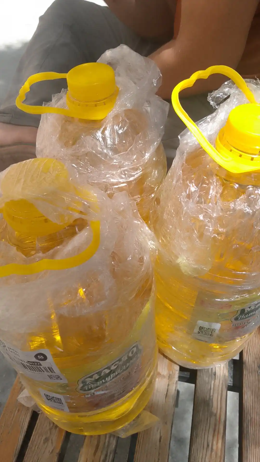 Naturalnoe kungaboqar yog'i, tozalangan, oliy nav, 5 litr