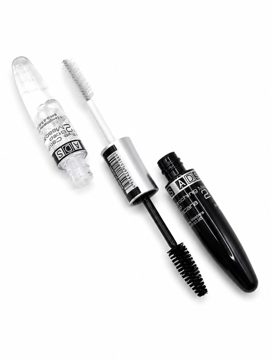 Двухступенчатая  ADS Eye Catching 2 Step Mascara База + Черная тушь, 8 мл + 8 мл - 