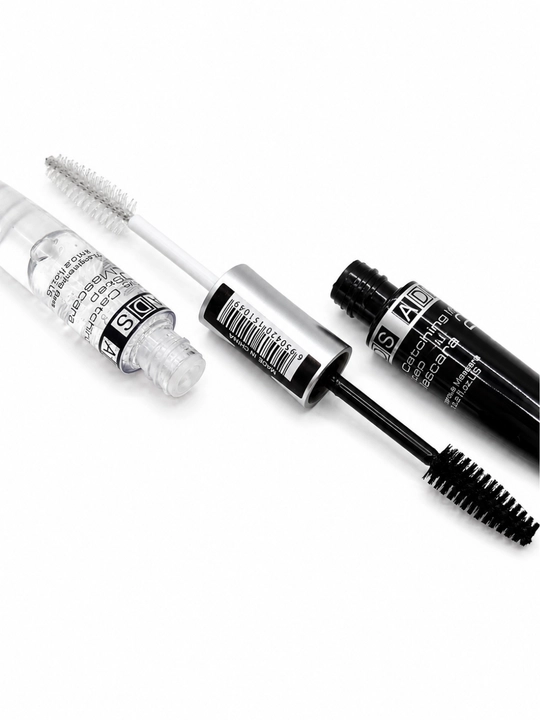 Kipriklar uchun 2 bosqichli tush ADS Eye Catching 2 Step Mascara uzaytiruvchi va hajm