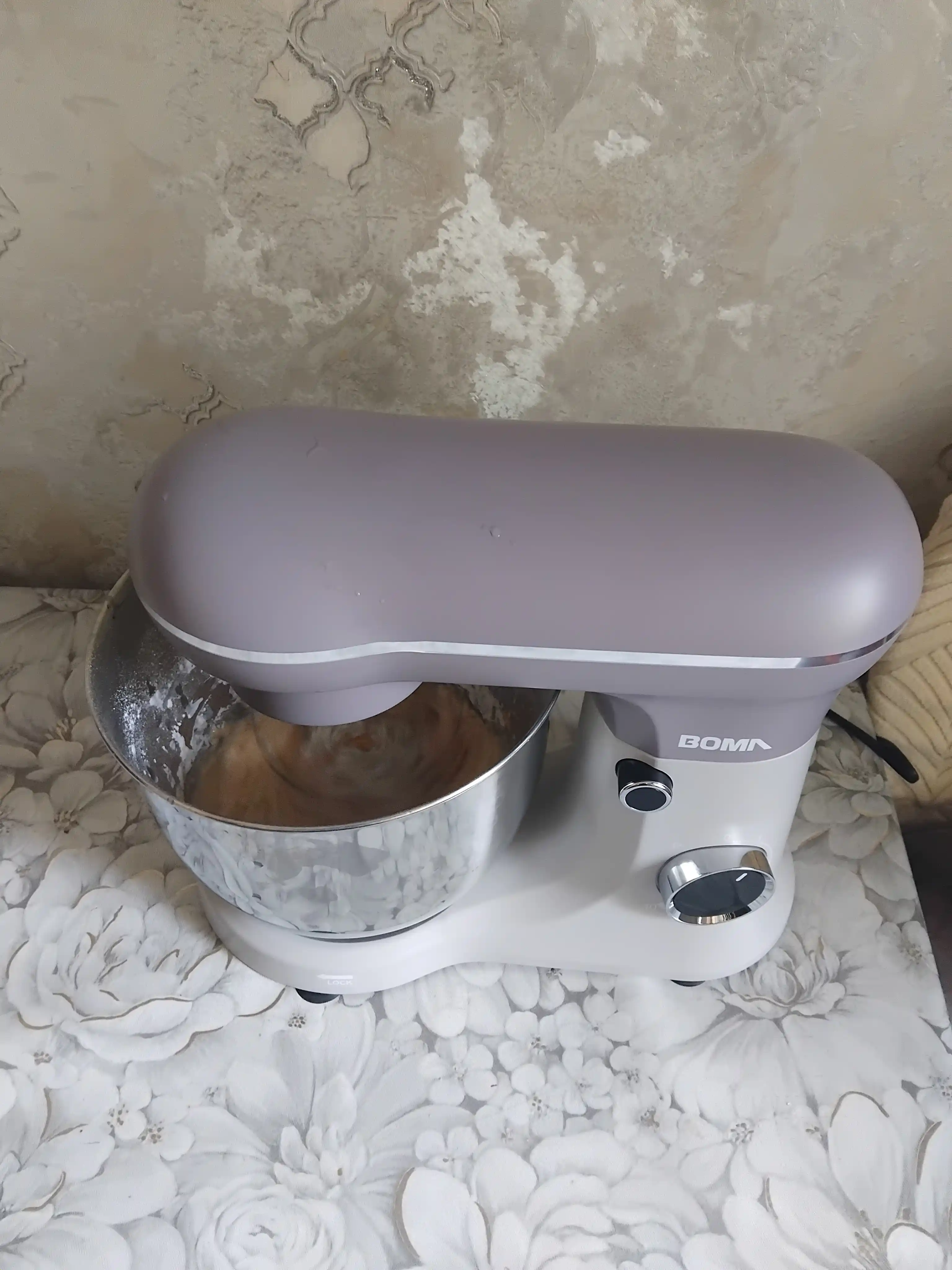 Planetar mikser BOMA BM-6004, 6 litr, 1500 Vt (Oshxona kombayni)