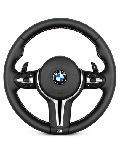 Руль BMW F10/F30 с мультимедийными кнопками - 