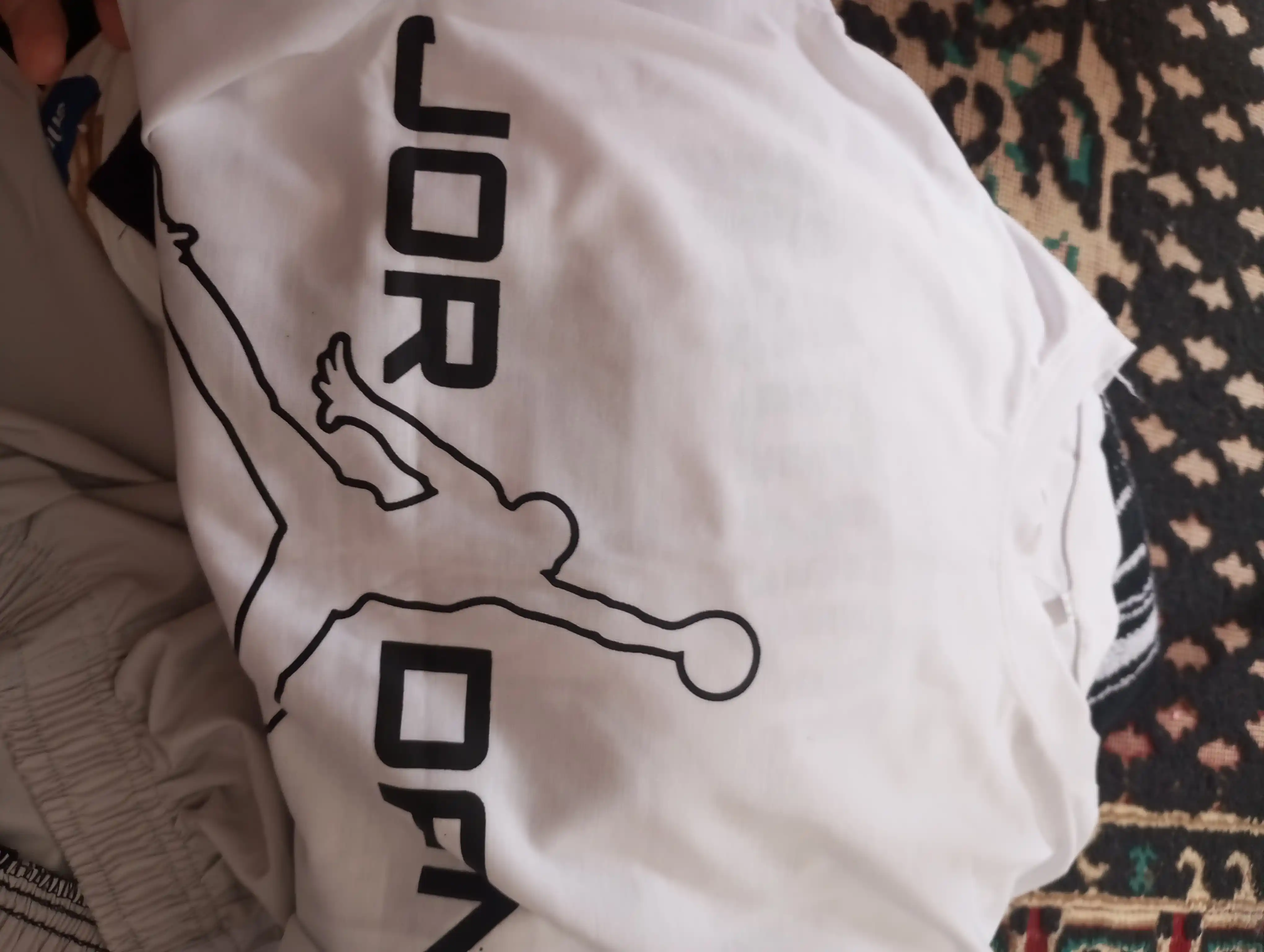 Jordan printli erkaklar yengsiz futbolkasi sport va kundalik kiyish uchun L-3XL