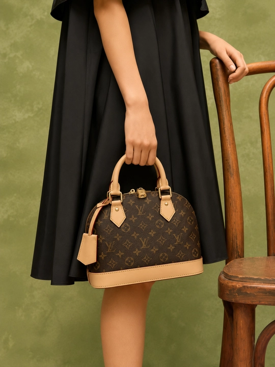 Qizlar uchun Louis Vuitton uslubidagi klassik luis vitton klach sumka mini sumka