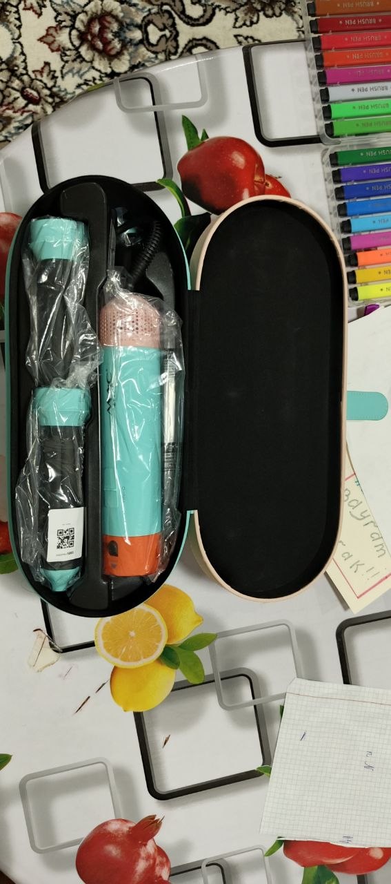 MAC styler soch uchun fen MC-6766, 6 tasi 1 da, havoda tekislash va avtomatik tekislash