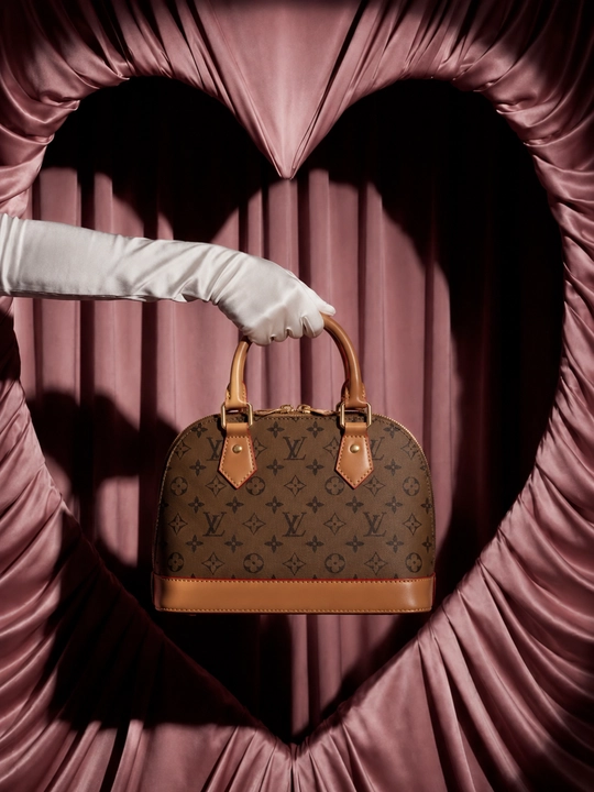 Qizlar uchun Louis Vuitton uslubidagi klassik luis vitton klach sumka mini sumka