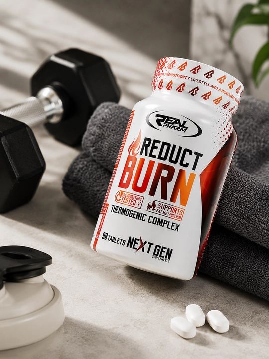Reduct Burn – yog’ yoqadigan termogen kompleks, 90 tabletka, ozish va energiya uchun