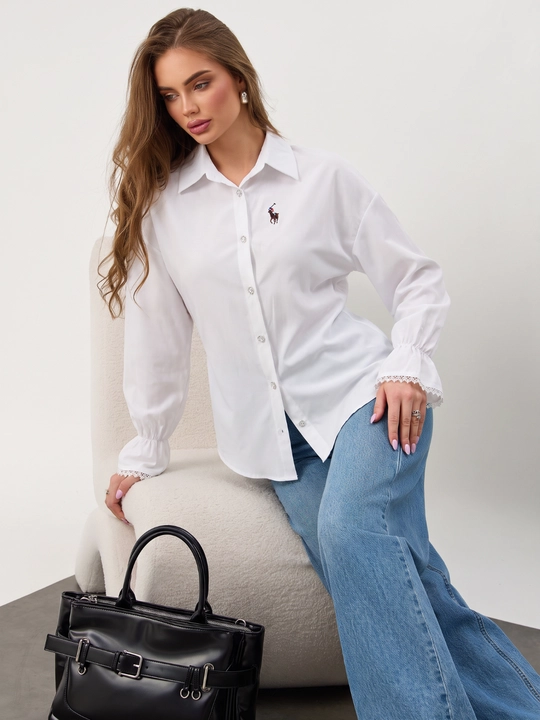 Ayollar ko‘ylagi, klassik, uzun yengli, paxtali, asosiy model
