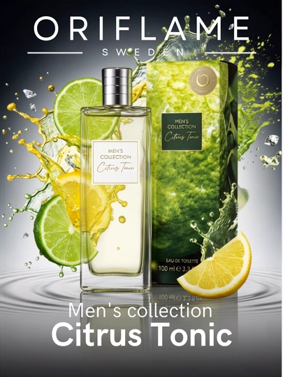 Туалетная вода Oriflame Men's collection Citrus tonic для мужчин - 