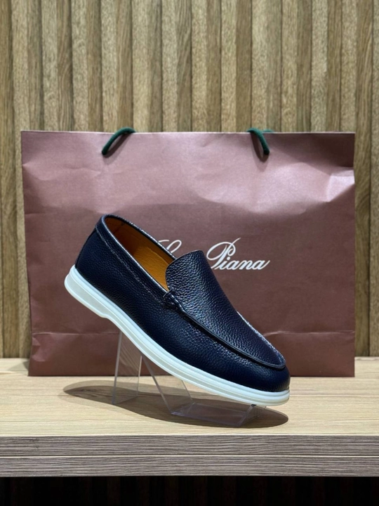Лоферы для мальчиков и женские Loro Piana размеры 35-39,  из натуральной кожи - 