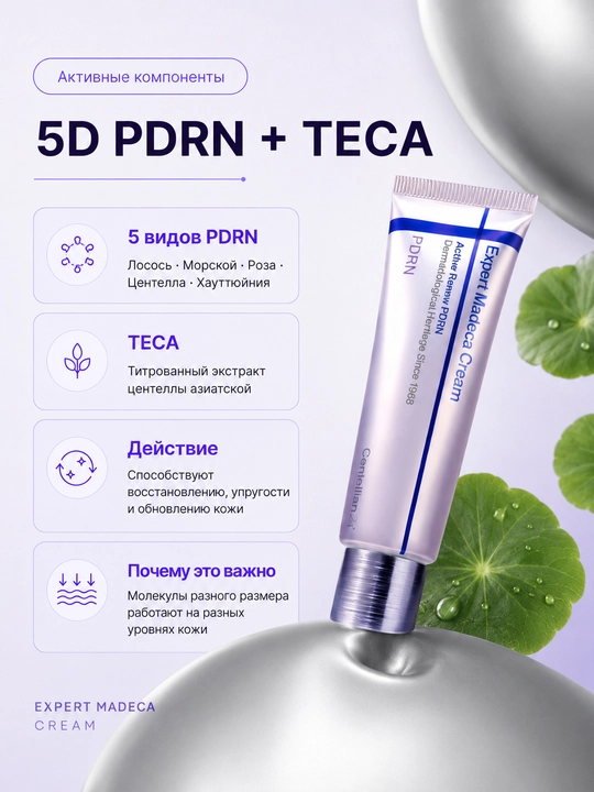 Centellian24 Madeca Cream — антивозрастной крем с ретинолом, TECA и гиалуроновой кислотой