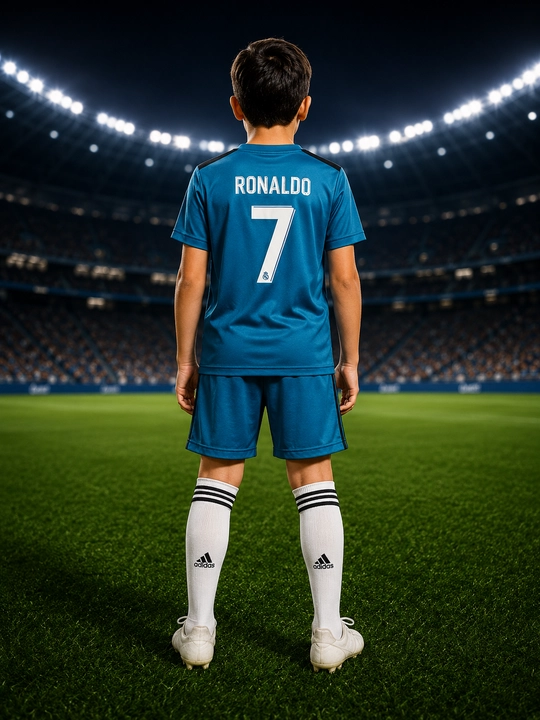 Real Madrid bolalar futbol formasi