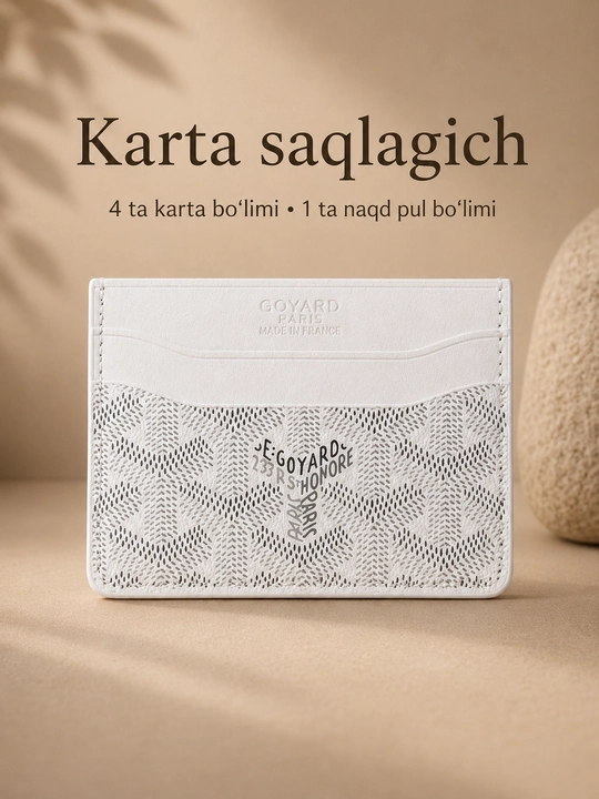 Картхолдер для банковских карт и наличных, компактное портмоне с узорным дизайном - 
