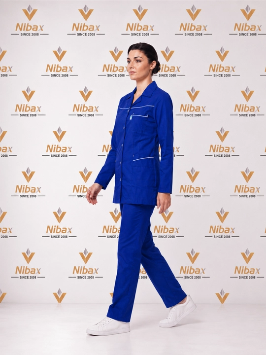 Ayollar uchun tibbiy forma to‘plami – xalat va shim