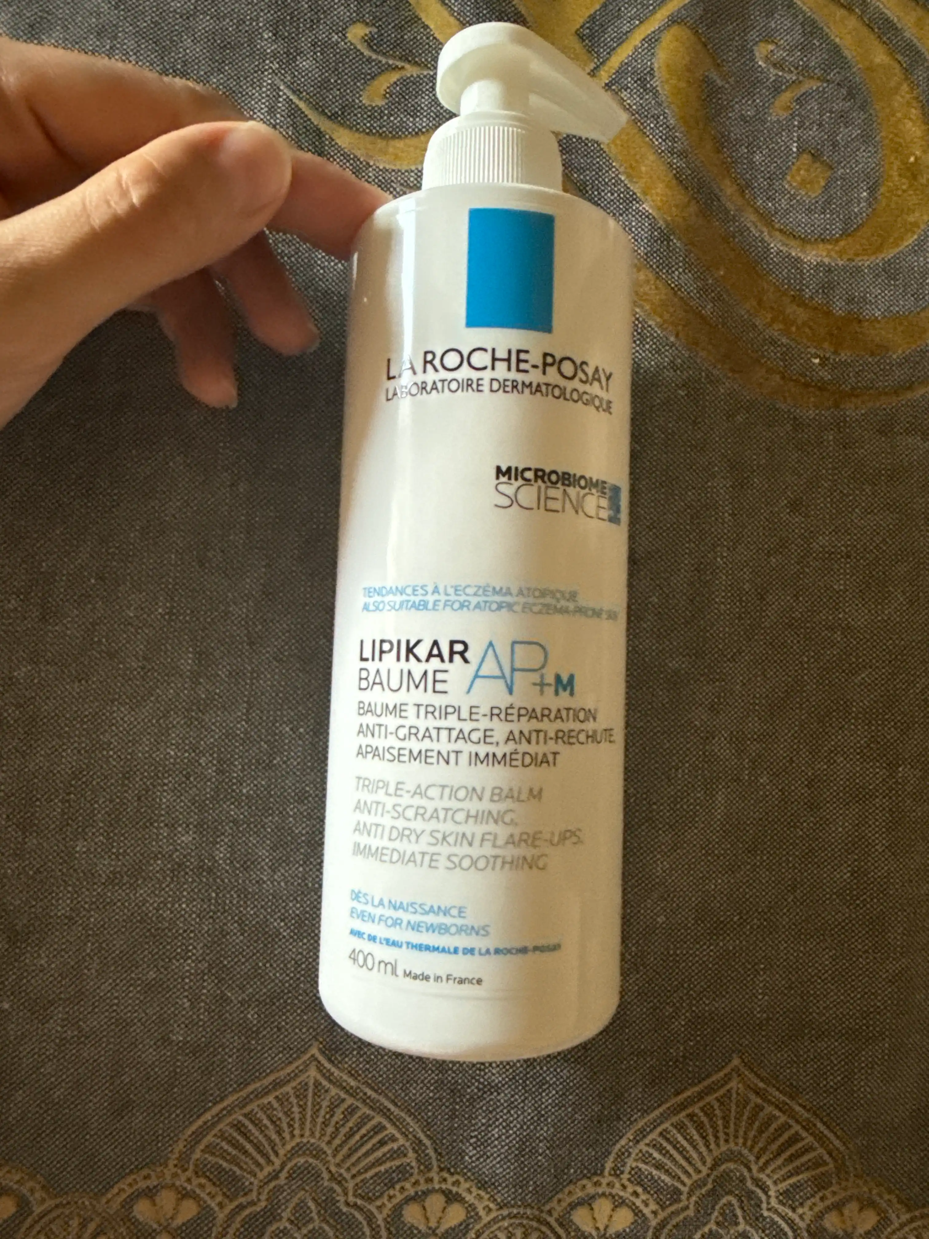 Lipitni to'ldiruvchi balzam LA ROCHE-POSAY LIPIKAR AP+M, yuz va tana uchun uch tomonlama harakat, 400 ml