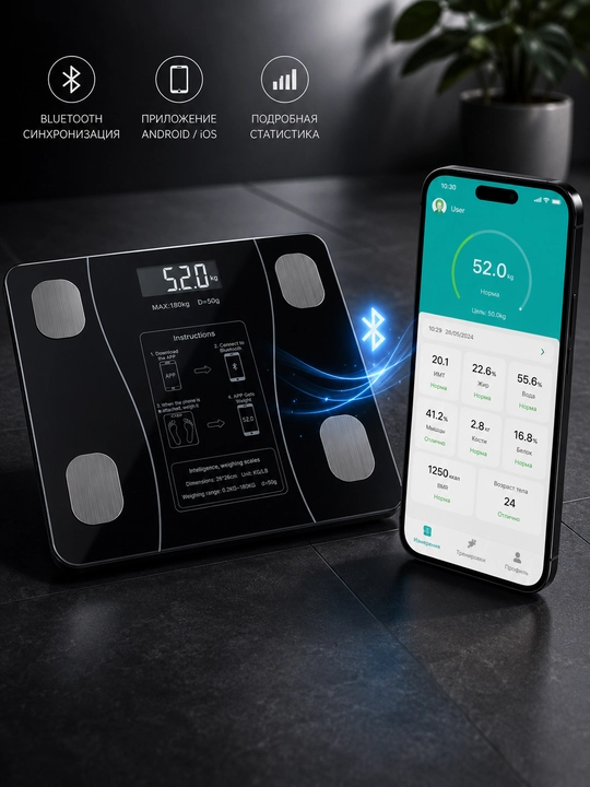 Умные весы Constant с Bluetooth