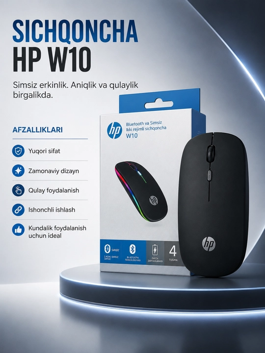 Ofis va o‘yinlar uchun simli USB sichqoncha 1200-4800 DPI yuqori aniqlik - 