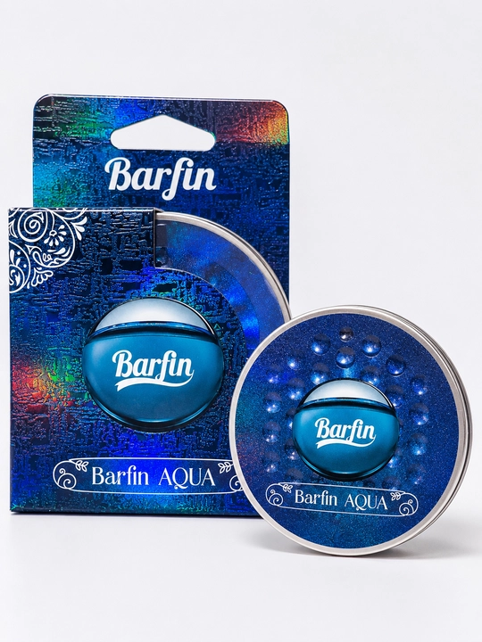 Премиальный автомобильный ароматизатор Barfin AQUA, 42 г - 