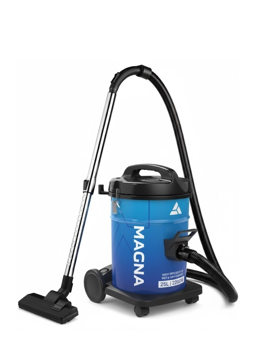 Magna barabanli changyutgich, 2200 Vt, quruq tozalash, 25 l chelak