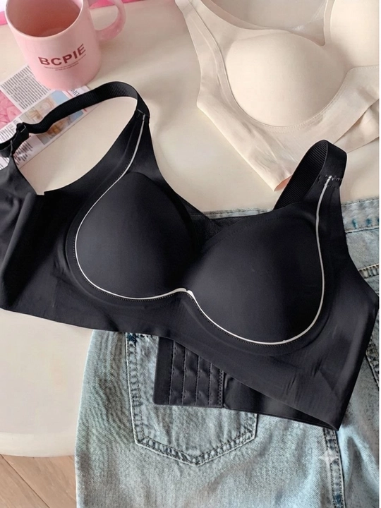 Simsiz choksiz byusgalter, silliq chashkali, ayollar uchun lifchik, top-bra - 
