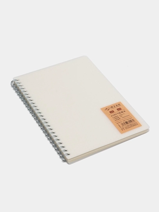 DEPAI Nuqtali Prujinali Bloknot B5, 175×252 mm, 80 varaq, Suvga chidamli muqovali, rezina