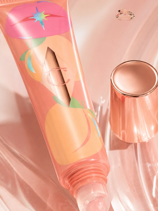 Shaftolili lab yog‘i va yaltiroq gloss,Charlotte Tilbury Unreal Lips Pure Peach, 14 ml