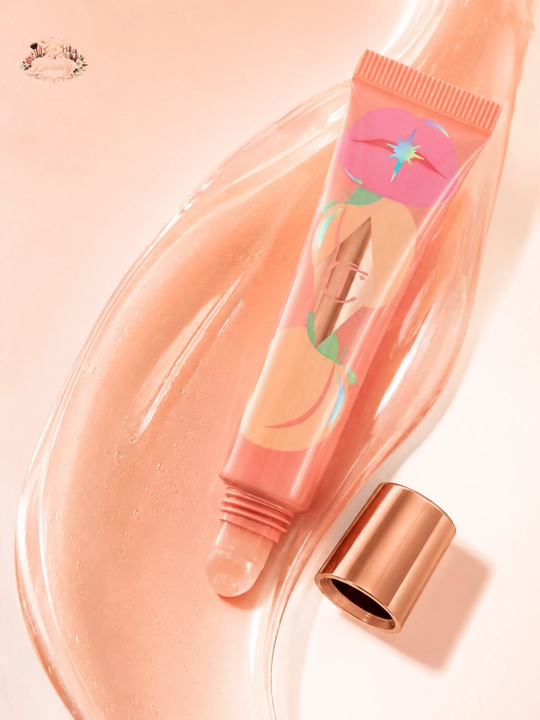 Shaftolili lab yog‘i va yaltiroq gloss,Charlotte Tilbury Unreal Lips Pure Peach, 14 ml