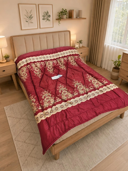 Atlas qoplamali, 100% merinos junidan tayyorlangan Sleep&Beyond organik qishki ko‘rpa