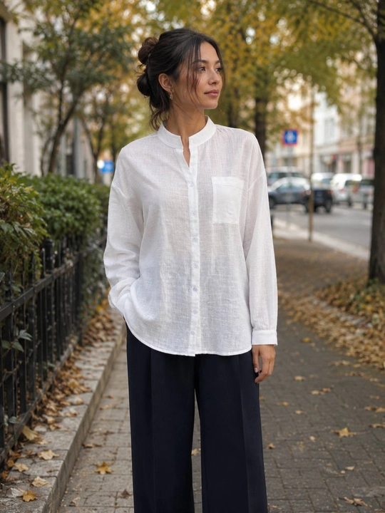 AishazaR Ayollar ko‘ylagi, 100% paxtadan, standart o‘lcham 44-52, M-XL