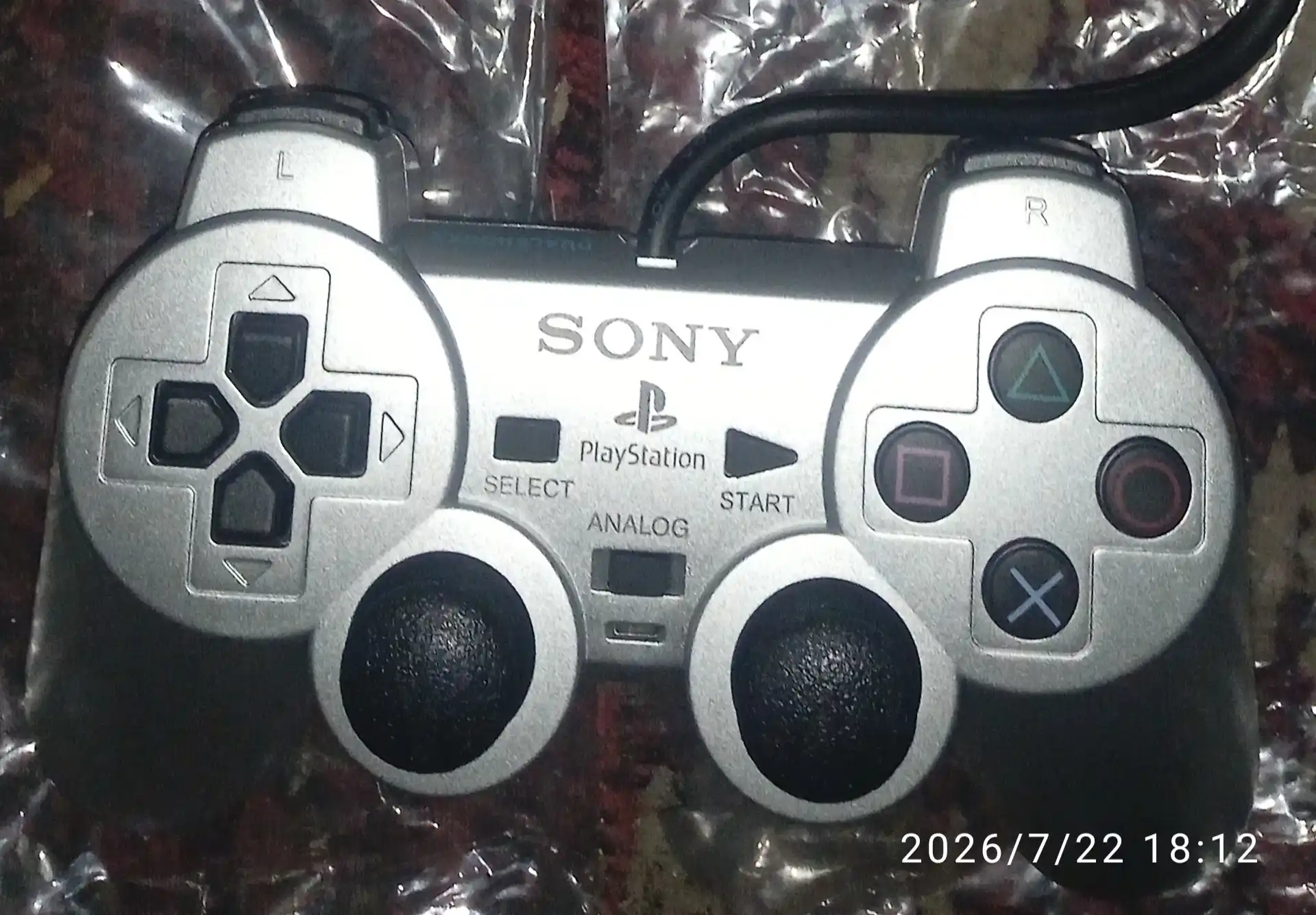 PlayStation 2 (PS2) uchun Dual Shock  joystik, geympad, kontrolleri