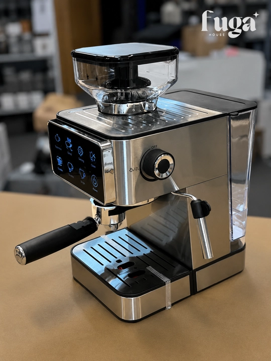 Espresso Kofe Mashinasi 20 Bar, Ichki Kofe Maydalagich, kapuchino va latte uchun