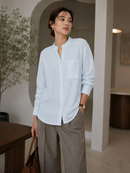 AishazaR Ayollar ko‘ylagi, 100% paxtadan, standart o‘lcham 44-52, M-XL