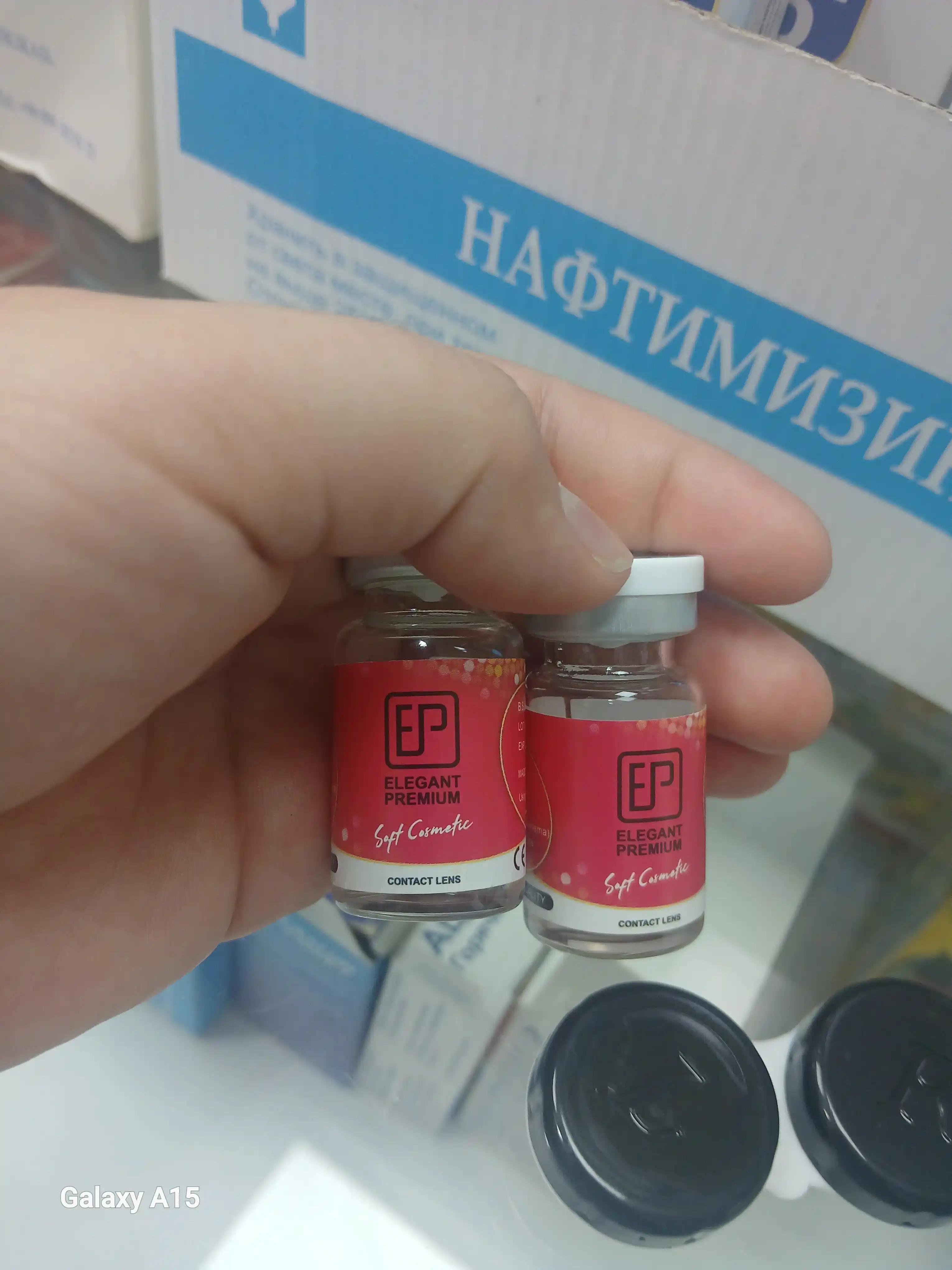 Ko‘zlar uchun rangli kosmetik kontakt linzalar, dioptriyasiz, dekorativ linzalar, 2 ta linza
