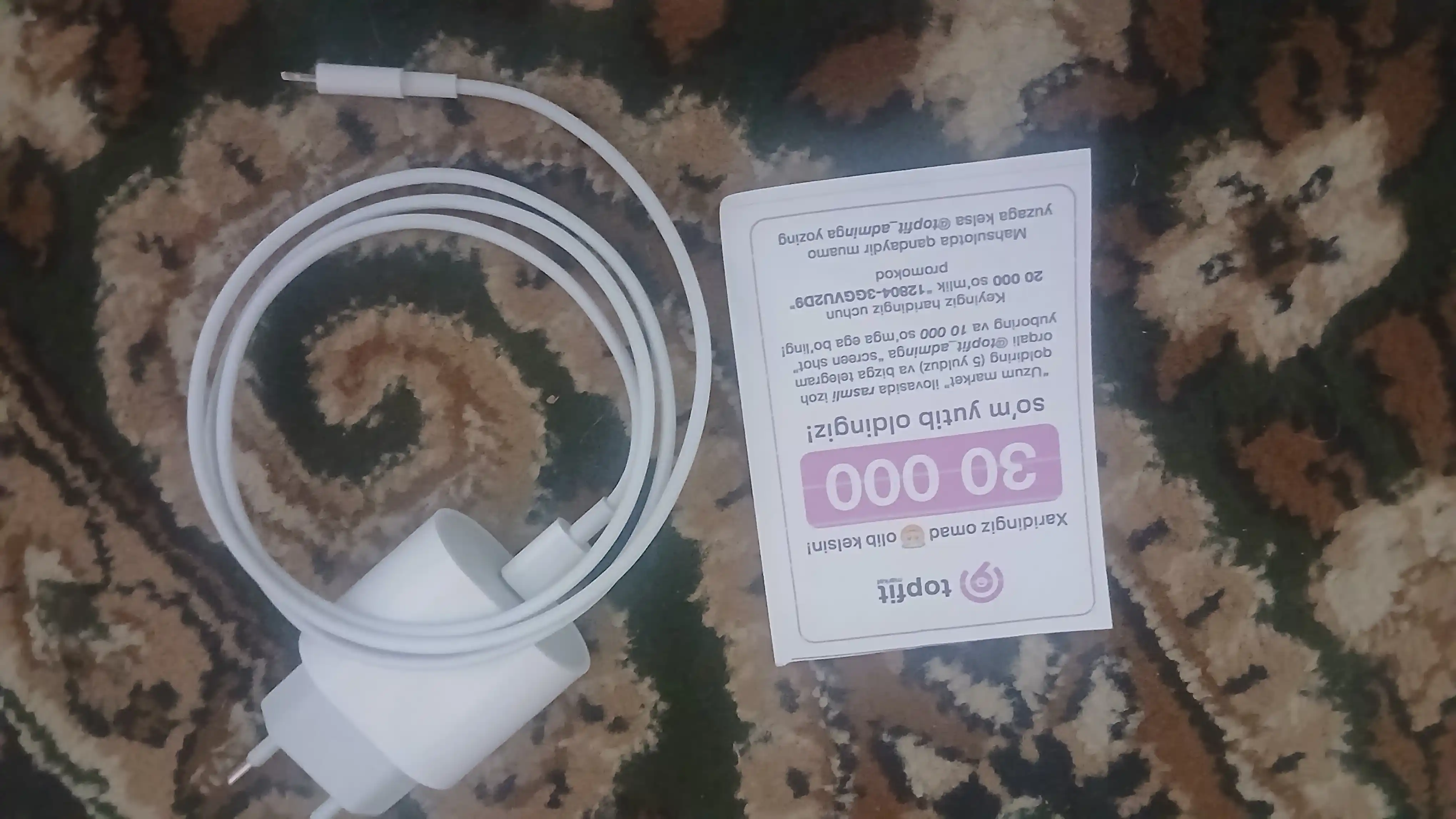 Зарядное устройство 20W для iPhone, зарядка для iPhone и AirPods