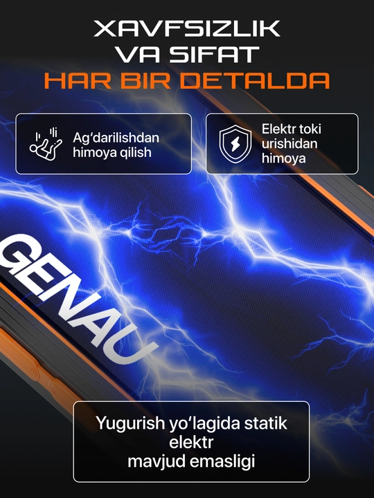 GENAU X50 yugurish yo‘lagi, elektr *RT2-18A