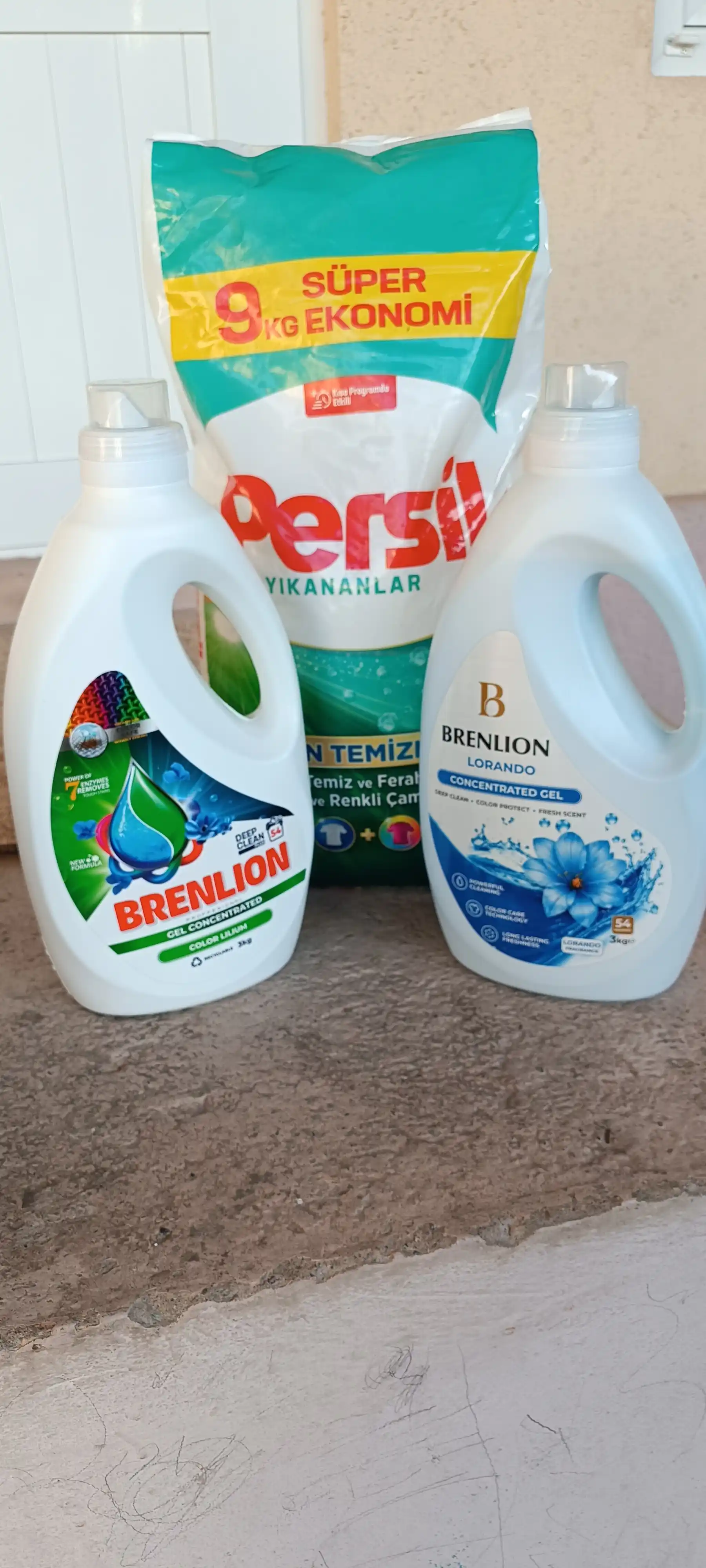 Гель для стирки Brenlion Lorando 3 кг, жидкий порошок автомат для белья, порошок гель