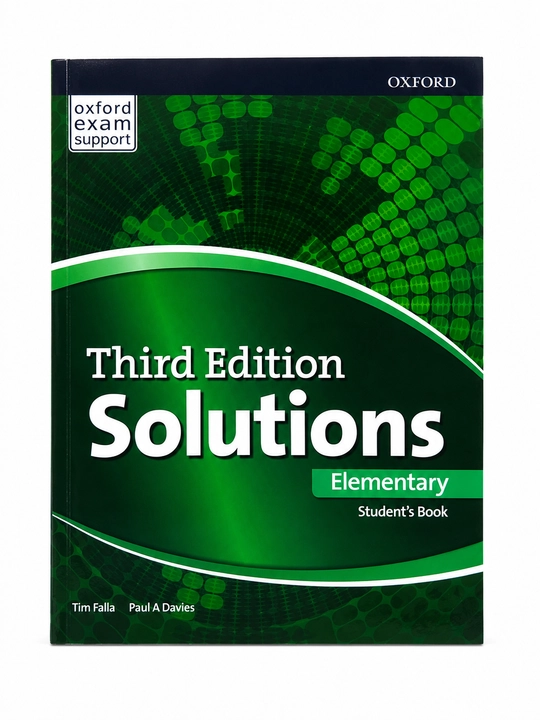 Solutions, Elementary, Third Edition, Student's Book+Workbook, A4 Format