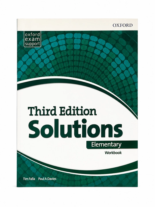 Solutions, Elementary, Third Edition, Student's Book+Workbook, A4 Format